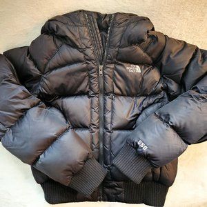 Black Women's North Face Down Jacket 550 Fill S